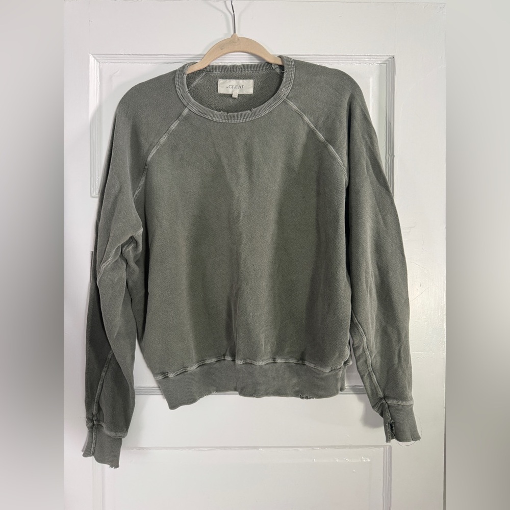 The Great Distressed College Sweatshirt